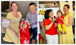  Danh ca Hương Lan mừng sinh nhật tại gia ấm áp, nhan sắc con dâu và cháu nội lai Tây gây chú ý 