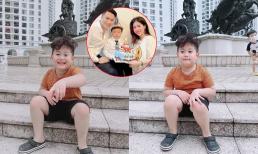 Vợ cũ Việt Anh khoe loạt ảnh con trai, nhóc tì lộ khuôn mặt mũm mĩm và giống hệt bố ở điểm này