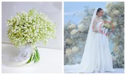 Không chỉ đụng hàng đầm cưới với Son Ye Jin, Ngô Thanh Vân còn cầm hoa cưới giống Song Hye Kyo
