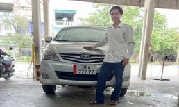 Bấm trúng biển số VIP 777.77 khi đi đăng ký lại, Toyota Innova cũ được trả giá gấp đôi