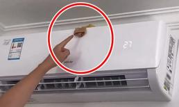 Đặt một chiếc tất lên điều hòa rất thiết thực! Nó giải quyết được vấn đề lớn của mỗi hộ gia đình, nhiều người làm theo khi 'biết điều này'