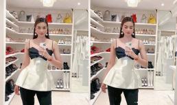 Phạm Hương khoe căn phòng để toàn đồ hiệu trong biệt thự, tiết lộ điều đầu tiên khi về đến Việt Nam