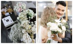 Bà xã Mạc Văn Khoa thức đến hơn 1 giờ sáng trang trí lễ đính hôn, nhìn dàn hoa tươi được chuẩn bị đủ hiểu tinh tế cỡ nào