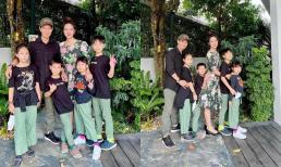 Lý Hải - Minh Hà đưa con đi chơi trước ngày thi: Ba mẹ tình tứ bao nhiêu, các con lại tinh nghịch và đáng yêu bấy nhiêu