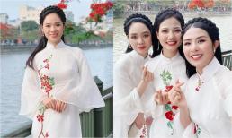 Hoa hậu Việt Nam 2002 Mai Phương tái xuất cực xinh, visual đỉnh cao 'chặt đẹp' đàn em Ngọc Hân - Trần Thị Quỳnh