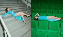 'Nữ thần' Anne Hathaway gây tranh cãi vì tạo dáng 'lăn lê bò toài' trong rạp phim, sắc vóc tuổi 40 vẫn khiến netizen rần rần