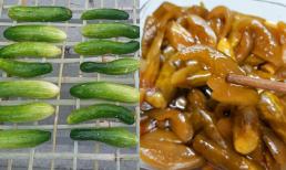 Học làm món dưa mắm từ dưa chuột, bỏ hũ ăn gần cả tháng vẫn giòn ngon 