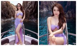 Vợ kém tuổi Chi Bảo diện bikini phô hết đường cong mướt mắt, lần đầu tiết lộ số cân nặng giảm được sau khi sinh con