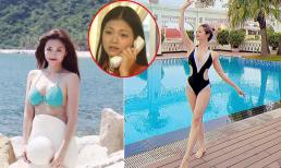 Kiều Anh 'Phía trước là bầu trời' hiếm hoi diện áo tắm, vóc dáng ngoài 40 khiến dân tình 'nức nở'