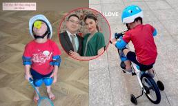 Lan Khuê khoe con trai cao lớn phổng phao, tiết lộ nhóc tì thích thú khi chơi thể thao