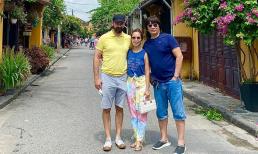 Em gái Hà Anh đi du lịch Hội An, chỉ một chi tiết chứng minh chàng rể Tây rất được lòng bố vợ 