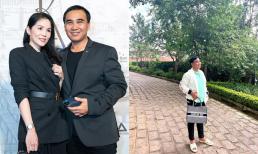 Chỉ một hành động nhỏ, Quyền Linh đã thể hiện độ cưng chiều vợ, ai nhìn vào cũng phải xuýt xoa 