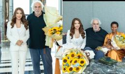 Trương Ngọc Ánh ăn diện cực thanh lịch đi đón đạo diễn Hollywood, hứa hẹn đưa điện ảnh Việt vươn tầm thế giới