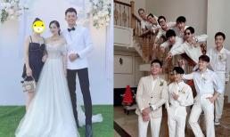 Đám cưới 'Cô chủ tiệm nail' Huyền My và diễn viên Anh Tú: BB Trần, Hải Triều và Quang Trung cũng có mặt 