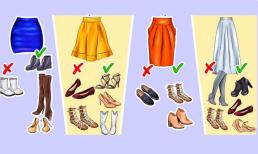 Những kiểu chân váy chị em ưa chuộng sẽ trở nên hoàn hảo với những mẹo kết hợp giày dép đơn giản dưới đây