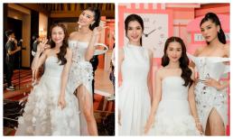 Hòa Minzy bất chấp chiều cao có hạn khi 'đọ' dáng cùng Hoa hậu Kỳ Duyên nhưng lại ăn điểm ở điều này