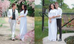 Ca sĩ Long Nhật và bà xã xinh đẹp tình tứ như cặp đôi mới yêu trong bộ ảnh kỷ niệm 23 năm ngày cưới