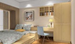 Làm thế nào để trang trí một phòng ngủ nhỏ? Bậc thầy thiết kế kiểu này thật là kinh ngạc, thực sự rất khôn ngoan!