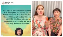 Phương Lê đưa hẳn người thân bên chồng cũ lên sóng livestream để minh oan, chị gái HH Đại dương Đặng Thu Thảo lại mỉa mai