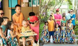 Đỗ Mạnh Cường tổ chức tiệc sinh nhật hoành tráng cho con nuôi tròn 2 tuổi ở resort đắt đỏ
