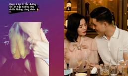 Lệ Quyên khoe Lâm Bảo Châu chu đáo với mình sau khi đi hát về, nhìn đàng gái nắm chặt tay tình trẻ mà ghen tị