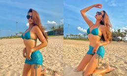 Võ Hoàng Yến diện bikini siêu nhỏ đốt mắt dân tình, body dạo này bốc lửa quá!