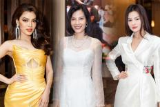 Vũ Cẩm Nhung diện áo dài nghìn USD hiếm hoi xuất hiện, nhan sắc Hoa hậu Trân Đài qua ống kính thường liệu có đẹp?