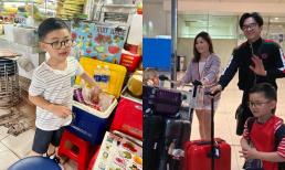 Vừa về Việt Nam, con trai Đan Trường hào hứng cùng mẹ đi chợ và thưởng thức nhiều món ngon