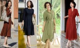 Phụ nữ 50 tuổi nên ngừng mặc váy hoa rối mắt! Mùa hè hãy mặc 4 loại váy này, tăng khí chất và giảm tuổi tác