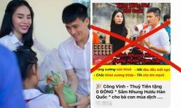 Thuỷ Tiên bức xúc lên tiếng vì bị lợi dụng tên tuổi bán thuốc lừa đảo