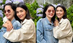 Tăng Thanh Hà để mặt mộc, khoe nhan sắc trẻ trung khi chụp ảnh thân thiết bên Thân Thúy Hà