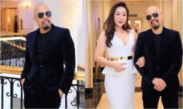 NTK Đức Hùng diện tông đen cực chất, thân thiết bên Hoa hậu Ngô Phương Lan 