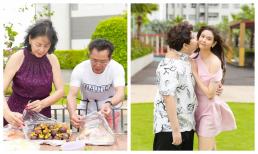 Sau 7 năm xa cách, Trương Quỳnh Anh mới cùng bố mẹ ruột làm điều ý nghĩa này cho bé Sushi