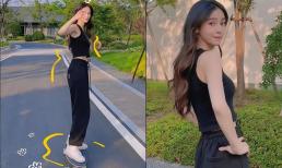 Angelababy nghịch ngợm trượt ván trên phố và vô tình để lộ dây áo, thân nhìn lẫn nhan sắc đều khiến dân mạng 'sốt xình xịch'
