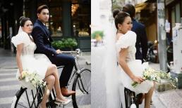 Trước khi về chung nhà, diễn viên Huỳnh Quý 'Gia đình là số 1' khoe loạt cưới khoảnh khắc tình tứ bên bà xã