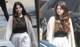'Nữ hoàng Instagram thất thủ' Selena Gomez để mặt mộc nhợt nhạt xuống phố