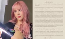 Thiều Bảo Trâm tung clip hậu trường chứng minh đẳng cấp nhan sắc không phải dạng vừa, gây chú ý với bức tâm thư đầy đau lòng 