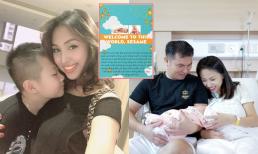 Vân Hugo xúc động trước lời tâm sự ngọt ngào của con trai đầu lòng gửi khi bé Vừng vừa chào đời