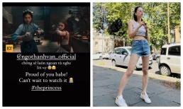 Ngô Thanh Vân lộ khuyết điểm khó đỡ trên cơ thể, chồng trẻ ăn mừng vợ tái xuất màn ảnh bằng cách cực ngọt