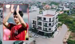 Tiền vệ Hoàng Đức lần đầu tiên khoe biệt thự ở quê nhà, dân tình choáng ngợp về độ giàu có 