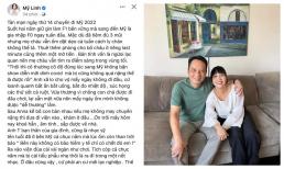Mỹ Linh nhiễm Covid khi sang Mỹ dự đám cưới con gái, nhắn chồng một câu cực xúc động từ vụ Johnny Depp - Amber Heard