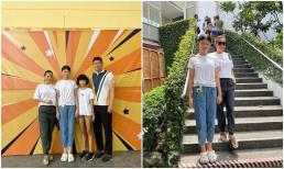 Gia đình Bình Minh vui vẻ đi chơi ngày cuối tuần: Ngoại hình 2 con gái được khen tới tấp, ba mẹ lại tình tứ hết cỡ