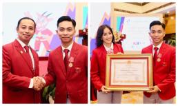 Khánh Thi tự hào vì ông xã nhận huân chương lao động hạng ba, khung ảnh Phan Hiển bắt tay Chí Anh gây xúc động