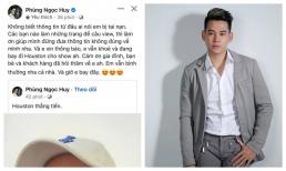 Phùng Ngọc Huy lên tiếng khi bị tung tin đồn thất thiệt gặp tai nạn nặng
