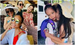 Kết thúc kì nghỉ dưỡng, Đoan Trang xả kho nốt những khoảnh khắc đáng nhớ cùng con gái, tiết lộ thời điểm trở lại Việt Nam