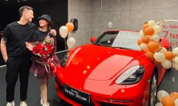 Vợ chồng diễn viên Kiên Hoàng - Heo Mi Nhon tậu xế 'khủng' nhân kỷ niệm 7 năm ngày cưới 