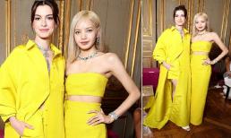 Minh tinh Anne Hathaway tự tin khoe nhan sắc tuổi U40 bên Lisa (Black Pink)