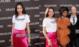 Hoa hậu Trúc Diễm thu hút truyền thông quốc tế khi đi dự tiệc khởi động tiền lễ trao giải Emmy