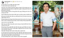 Mạnh Quỳnh nổi đóa vì bị tấn công xuyên tạc, dọa trừng phạt đối phương bằng cách mà ai nghe xong cũng 'mém xỉu'