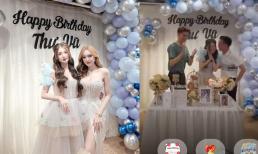 Thư Vũ 'Về nhà đi con' tổ chức sinh nhật hoành tráng, được hai trai đẹp thơm má 